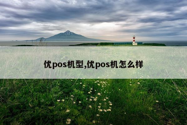 优pos机型,优pos机怎么样