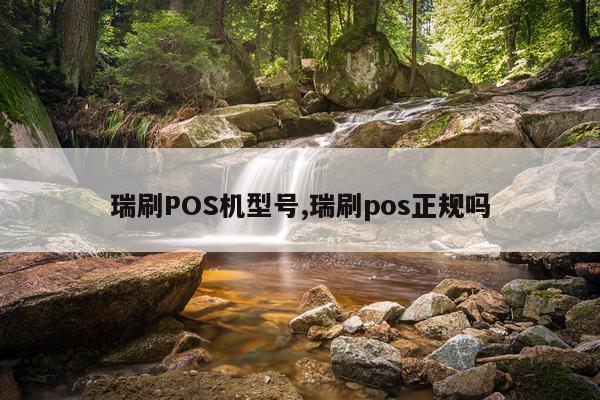 瑞刷POS机型号,瑞刷pos正规吗