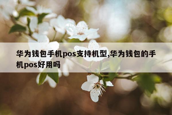 华为钱包手机pos支持机型,华为钱包的手机pos好用吗