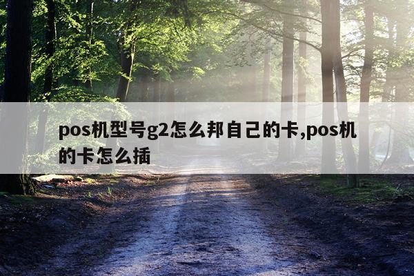 pos机型号g2怎么邦自己的卡,pos机的卡怎么插
