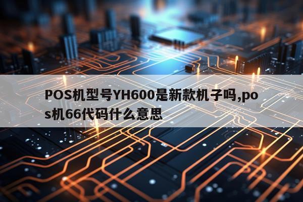 POS机型号YH600是新款机子吗,pos机66代码什么意思