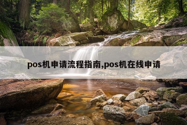 pos机申请流程指南,pos机在线申请