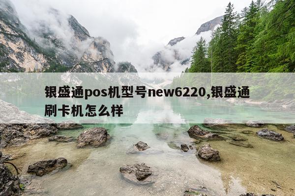 银盛通pos机型号new6220,银盛通刷卡机怎么样