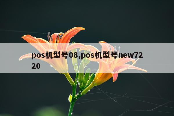 pos机型号08,pos机型号new7220