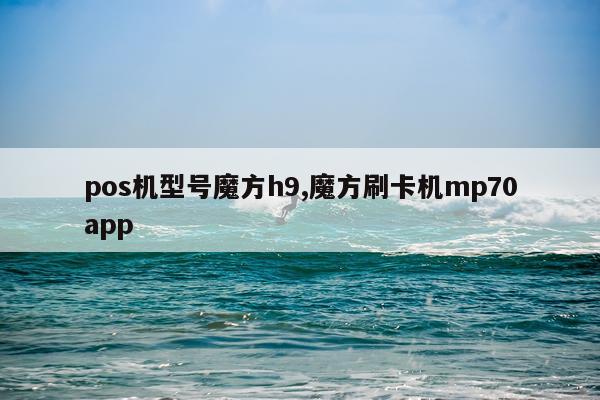 pos机型号魔方h9,魔方刷卡机mp70app