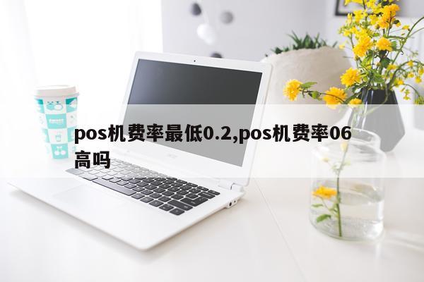 pos机费率最低0.2,pos机费率06高吗