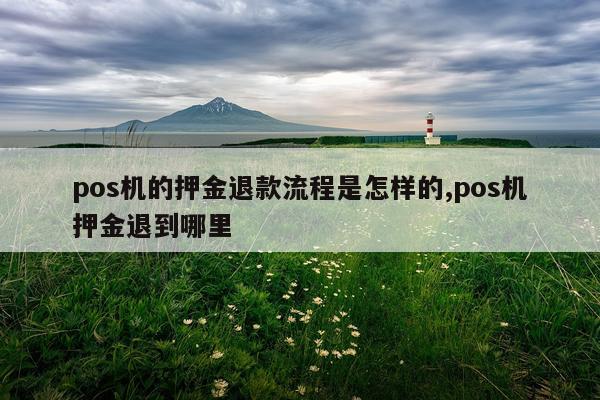 pos机的押金退款流程是怎样的,pos机押金退到哪里