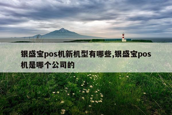 银盛宝pos机新机型有哪些,银盛宝pos机是哪个公司的