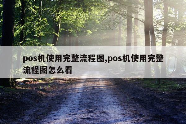 pos机使用完整流程图,pos机使用完整流程图怎么看